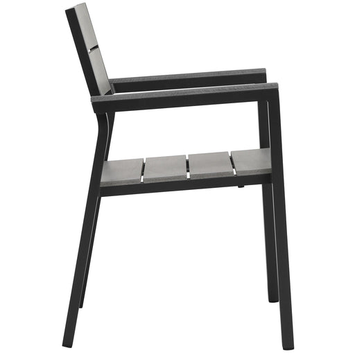 Maine Dining Outdoor Patio Armchair - alternate angle view