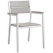 Maine Dining Outdoor Patio Armchair - in lifestyle setting