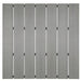 Maine 40" Outdoor Patio Dining Table - detail close-up