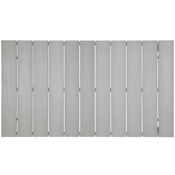 Maine 63" Outdoor Patio Dining Table - view 6