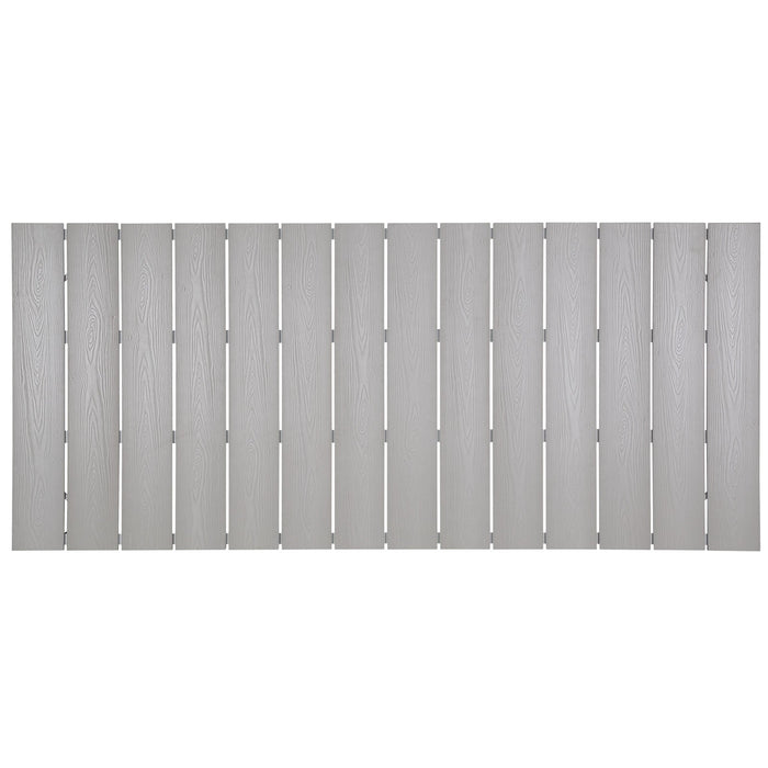 Maine 80" Outdoor Patio Dining Table - view 6