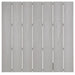 Maine Outdoor Patio Bar Table White Light Gray