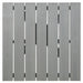 Maine 28" Outdoor Patio Dining Table - detail close-up