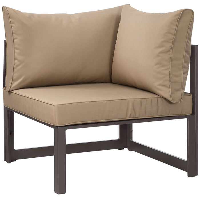 Fortuna Corner Outdoor Patio Armchair - Modway \outdoor\sofas & sectionals
