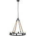 Encircle Chandelier - alternate angle view