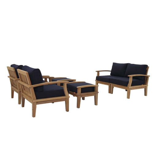 Modway Marina 6 Piece Outdoor Patio Teak Set - View 26