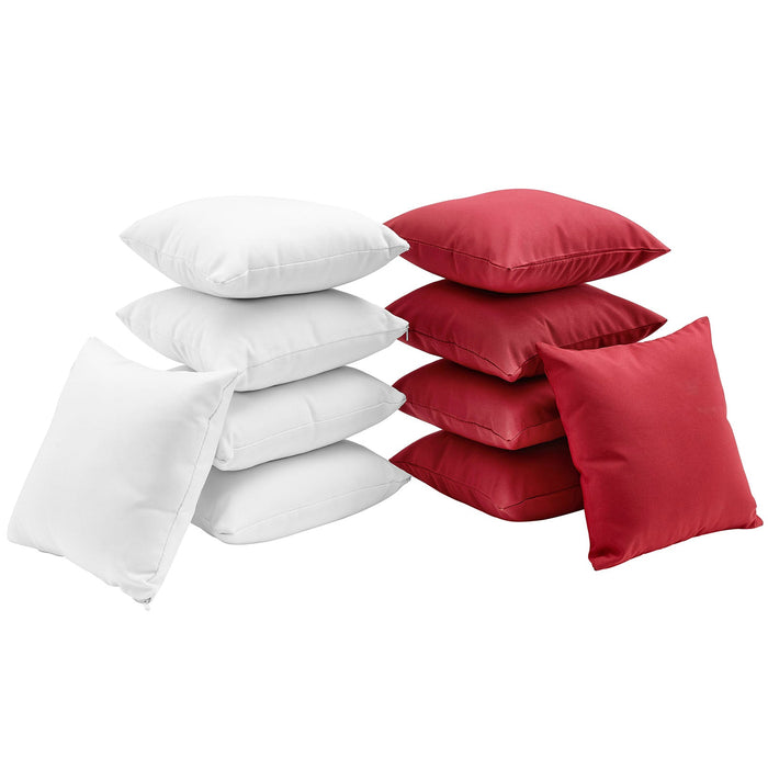 Gather 10 Piece Outdoor Patio Pillow Set