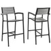 Maine Bar Stool Outdoor Patio Set of 2 - Modway \outdoor\bar stools