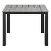 Maine 5 Piece Outdoor Patio Dining Set Brown Gray