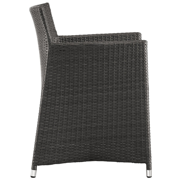 Modway Junction 7 Piece Outdoor Patio Dining Set - Close-Up