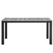 Modway Junction 7 Piece Outdoor Patio Dining Set - Dimensions