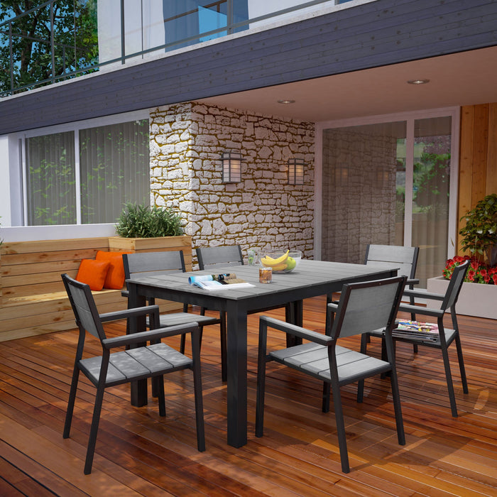 Maine 7 Piece Outdoor Patio Dining Set - Modway \outdoor\dining sets