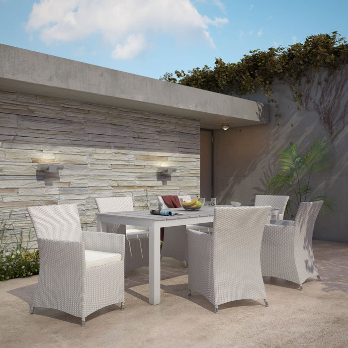 Junction 7 Piece Outdoor Patio Dining Set by Modway - alternate view