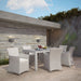 Junction 7 Piece Outdoor Patio Dining Set by Modway - alternate view