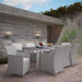Modway Junction 9 Piece Outdoor Patio Dining Set - Features