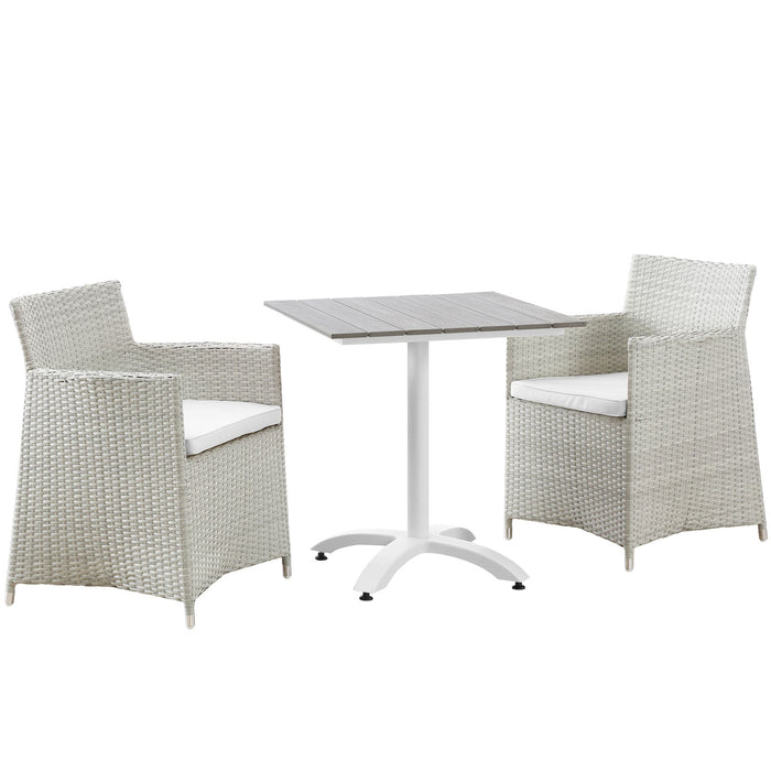 Modway Junction 3 Piece Outdoor Patio Dining Set - View 13