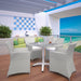 Junction 5 Piece Outdoor Patio Dining Set - view 8
