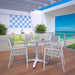 Maine 5 Piece Outdoor Patio Dining Set - view 8