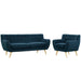 Modway Remark 2 Piece Living Room Set - Close-Up