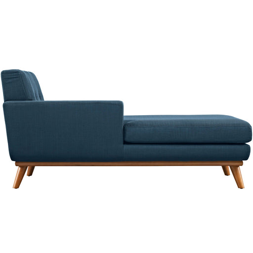 Engage Left-Facing Upholstered Fabric Chaise - alternate angle view