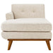 Engage Left-Facing Upholstered Fabric Chaise - view 8