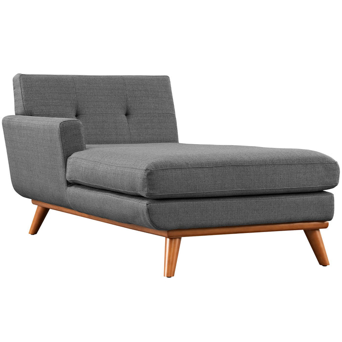 Engage Left-Facing Upholstered Fabric Chaise - view 9