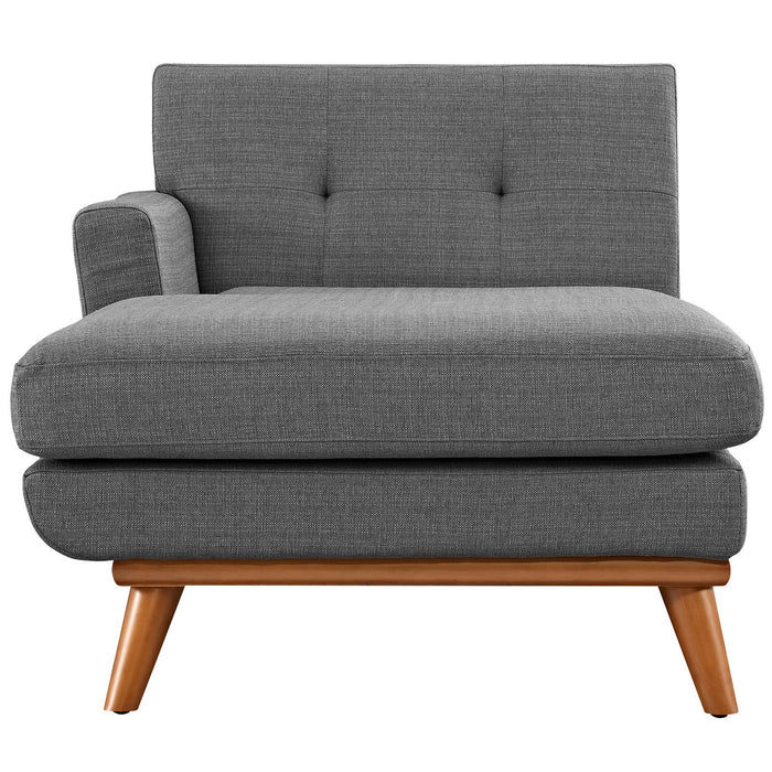 Engage Left-Facing Upholstered Fabric Chaise - view 12