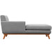 Engage Left-Facing Upholstered Fabric Chaise - view 14
