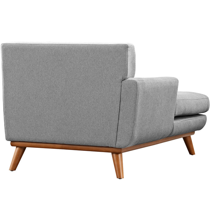 Engage Left-Facing Upholstered Fabric Chaise - view 15