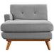 Engage Left-Facing Upholstered Fabric Chaise - view 16
