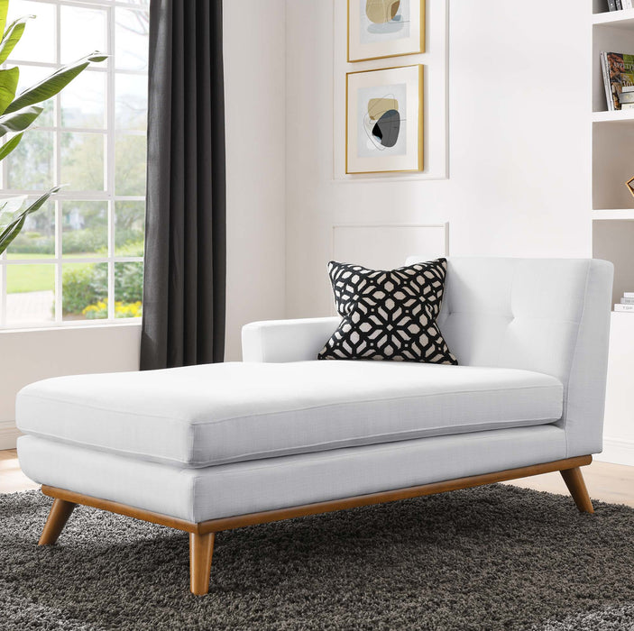 Engage Left-Facing Upholstered Fabric Chaise - view 17