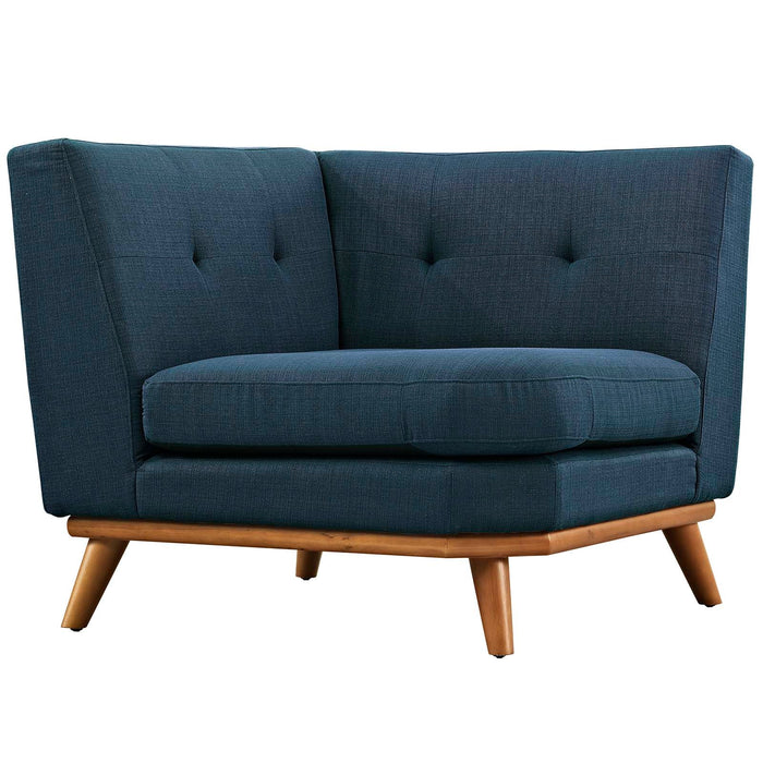 Engage Upholstered Fabric Corner Chair - alternate angle view