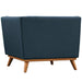 Engage Upholstered Fabric Corner Chair - detail close-up