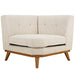 Engage Upholstered Fabric Corner Chair - in lifestyle setting