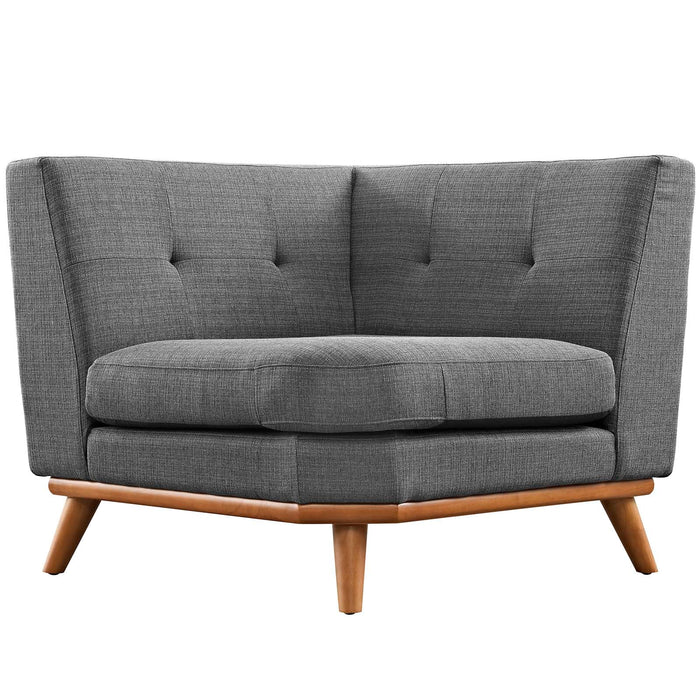 Engage Upholstered Fabric Corner Chair - view 7