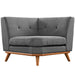 Engage Upholstered Fabric Corner Chair - view 7