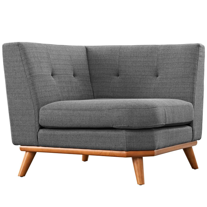 Engage Upholstered Fabric Corner Chair - view 8