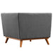 Engage Upholstered Fabric Corner Chair - view 9