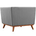 Engage Upholstered Fabric Corner Chair - view 12