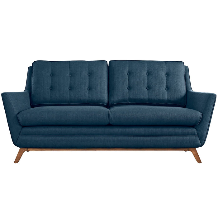 Beguile Upholstered Fabric Loveseat - view 5