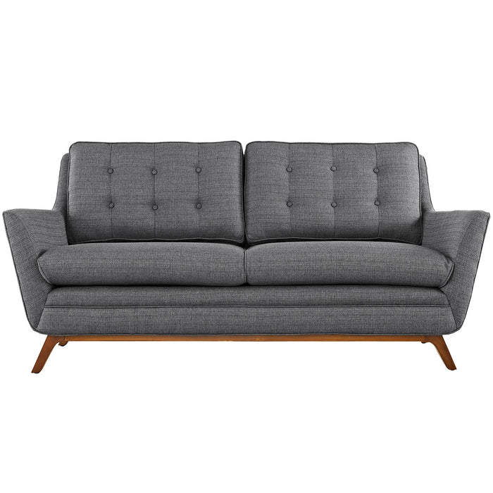 Beguile Upholstered Fabric Loveseat - view 10