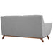 Beguile Upholstered Fabric Loveseat - view 14