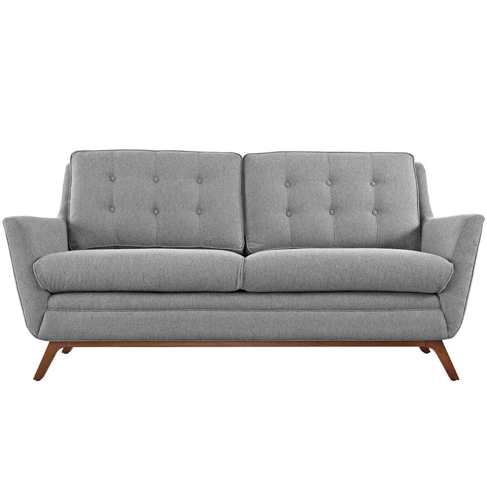 Beguile Upholstered Fabric Loveseat - view 15