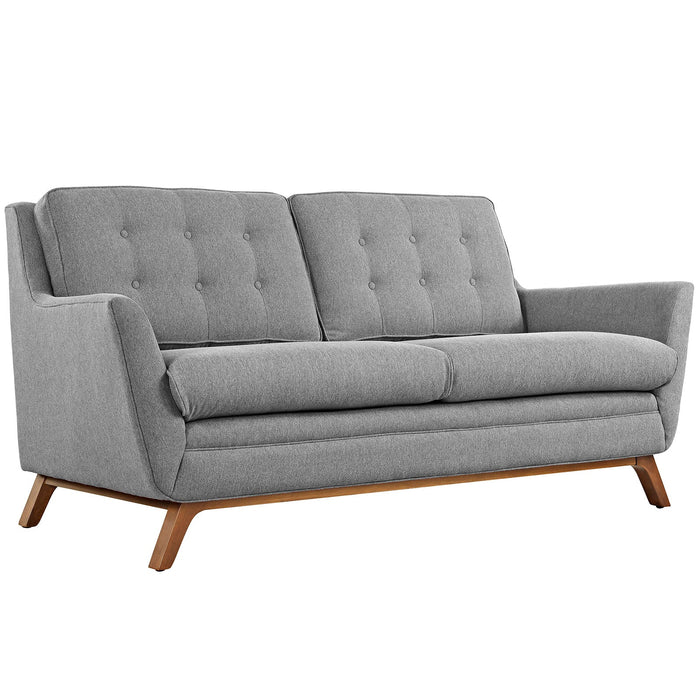 Beguile Upholstered Fabric Loveseat - view 12