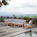 Marina 6 Piece Outdoor Patio Teak Set by Modway - front view