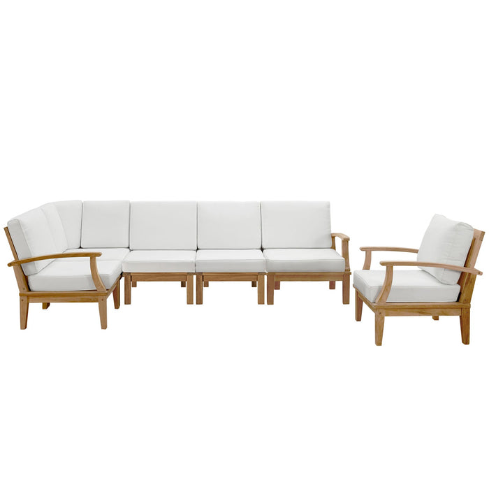 Marina 6 Piece Outdoor Patio Teak Set by Modway - view 26