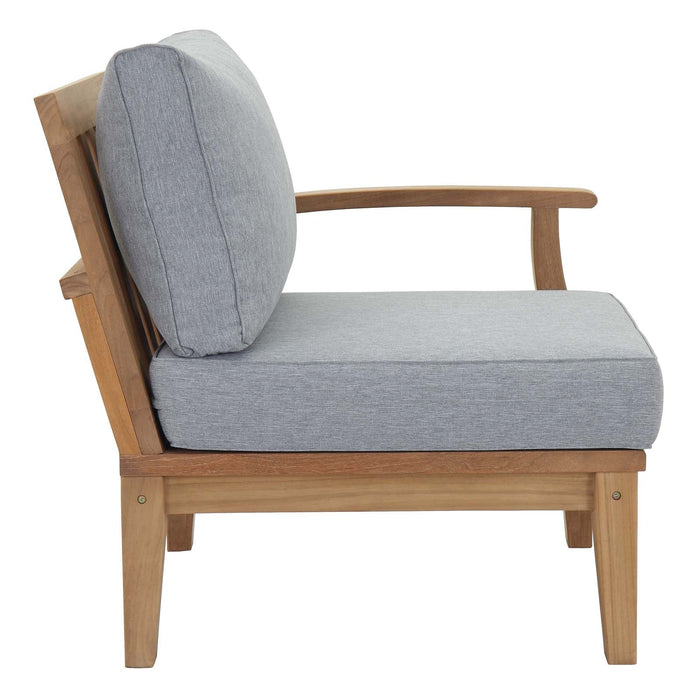 Marina 8 Piece Outdoor Patio Teak Set by Modway - top view