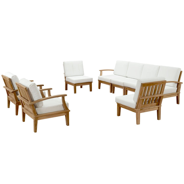 Marina 8 Piece Outdoor Patio Teak Set by Modway - view 22