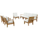 Marina 8 Piece Outdoor Patio Teak Set by Modway - view 22