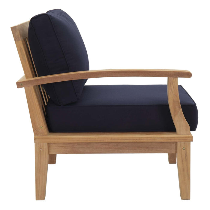 Marina 4 Piece Outdoor Patio Teak Set by Modway - product label